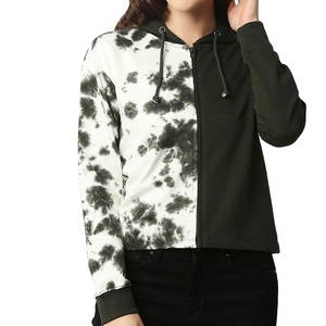 Sudadera Corta con Capucha y Logotipo Personalizado, Talla Grande para Mujer, Diseño en Blanco, Sudaderas de Alta Calidad, Tops Cortos para Mujer 2026 - Product Image 1