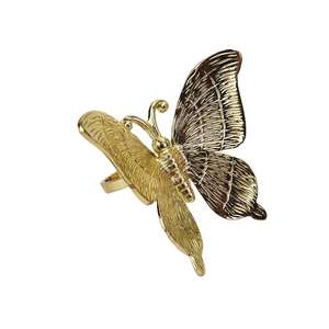 Ensemble d'anneaux de serviette en métal de luxe, élégants et réutilisables, accessoires de table pour mariage, hôtel et restaurant - Product Image 6