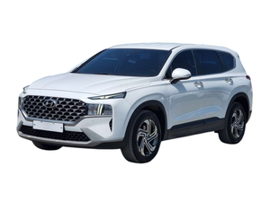 รถซานตาเฟ่ ปี 2022 สีขาวสะอาด รถครอบครัว เกียร์ออโต้ เครื่องยนต์ดีเซล ไฟหน้า LED ฝากระโปรงท้ายไฟฟ้า ระบบ LDWS พวงมาลัยซ้าย - Product Image 1