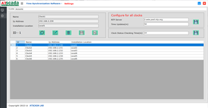 Sistema de Sincronización de Hora y Reloj Maestro AT-MasterClock con Plataforma ATSCADA y Función Central - Product Image 4