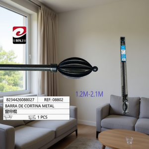 Curtain Poles Metal Barras De Cortina <b>Track</b> and Accessories - Product Image 2
