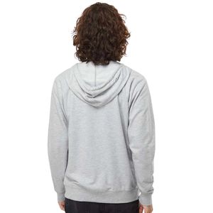 Lightweight Unisex Terry Zip Hoodie Pullover Sweatshirt Soft Loopback Fabric Casual Hooded <b>Jacket</b> for All Seasons - Product Image 2