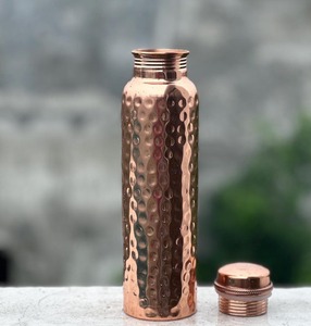Reusable Copper Eco-Friendly Water Bottle for Outdoor Use Classic Design Premium Quality Metal OEM/ODM Supplier - Product Image 1