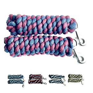 Australian Style Horse <b>Lead</b> <b>Rope</b> with Brass Hardware Durable Horse Training Equipment - Product Image 1