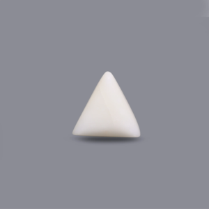 Natural White Coral Oval Cabochon Loose Gemstone Lot 8.5 Carat 4mm Certified Wholesale - Product Image 2