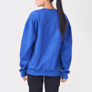 Sudadera Oversize para Mujer, Premium, de Algodón Grueso, Cuello Redondo, Manga Larga, Estilo Casual, Moda Urbana, Marca Privada - Product Image 4