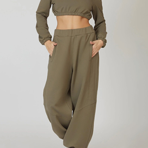 Oversized High Waist Sweatpants for <b>Women</b> Wide Leg Loose Trousers - Product Image 4