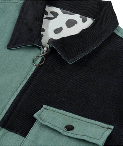 Pakistan Manufacturer's Custom 100% Cotton Men's Winter Casual <b>Canvas</b> <b>Jackets</b> Mandarin Collar Front Logo Breathable Solid Color - Product Image 5