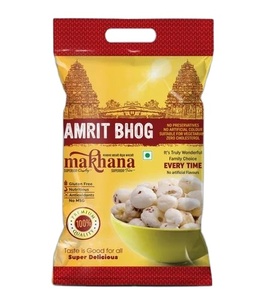 Makhana (Noix de Renard) Entière Grillée Bio Premium Croustillante Gourmet, Superaliment Prêt à Consommer - Product Image 1