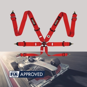 OEM ODM Racing Safety Belt TBRACING ECO FIA 8853 2016 Approved 6 Point Harness for Motorsport Brand Wholesale Supply - Product Image 1