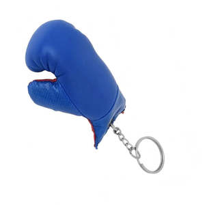 Llavero de Guantes de Boxeo Personalizados de Cuero Genuino y PU con Cordones, Excelente Rendimiento, SALUBRIOUS SPORTS BGY-SS-005 - Product Image 2