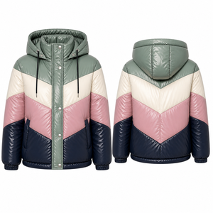 Custom Manufacturer Puffer Women Jacket Winter Hooded <b>Bubble</b> <b>Coat</b> Thick Extremely Warm Down Jacket Bulk Supply - Product Image 3