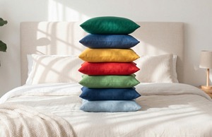 Premium Solid Cotton Eco-Friendly Modern Cushion Cover High Quality Soft <b>Pillow</b> Cover Luxury <b>Sofa</b> Living Room Hotel Home Decor - Product Image 2