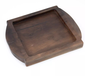 Bandeja de Madera Rectangular Vintage para Servir Comida con Mango, Bandeja Multiusos de Bambú, Bandejas para Servir Comida - Product Image 6