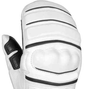 Good Quality Winter Outdoor Professional <b>Ski</b> Racing Gloves Goatskin Leather Soft Durable Breathable <b>Ski</b> Mitten - Product Image 2