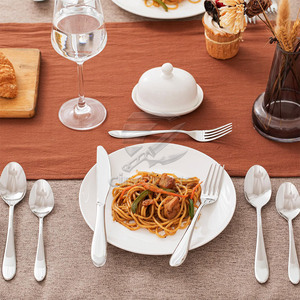 Ensemble de couverts à prise confortable le plus vendu, par le fabricant de premier plan, en acier argenté - Product Image 6
