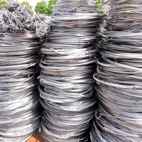 Déchets de fil d'acier de première qualité avec pièces ségrégées préparées pour la fusion à l'arc et expédition en conteneur
