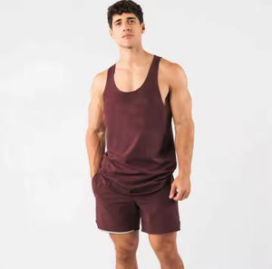 Pantalones Cortos Deportivos para Hombre, Transpirables, de Secado Rápido, con Cordón Ajustable, Bolsillos, para Gimnasio, Fitness, Entrenamiento, Playa y Deportes - Product Image 2