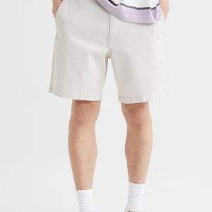 Shorts cargo pour hommes, style hip-hop, 100% coton, taille mi-haute, avec cordon de serrage, décoration vintage, coupe classique et tendance - Product Image 3