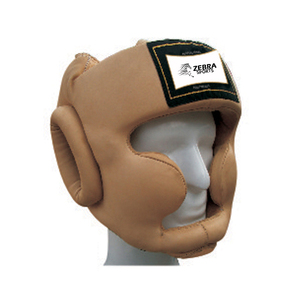 อุปกรณ์ป้องกันศีรษะ PU คุณภาพสูง พร้อมแผ่นบังหน้าสองชั้น และดีไซน์ระบายอากาศได้ดี สำหรับมวยสากล MMA และมวยไทย  รับสกรีนโลโก้ตามสั่ง - Product Image 6