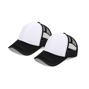Wholesale Hip Hop <b>Cheap</b> Blank Dad Caps Embroidered Print 5 Panel Mesh Baseball Hat Custom Logo <b>Foam</b> Cap Trucker Hat - Product Image 2