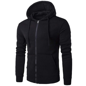 Sudadera con Capucha Personalizada de Corte Regular para Invierno, Estilo Urbano, con Cierre, de Algodón Grueso de 400 g/m², Calidad Premium, Producción OEM ODM - Product Image 2