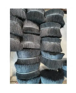 Fibra de Pelo de Cola de Búfalo a Granel, Ecológica y Hecha a Mano para Fabricación de Cepillos Industriales, Reparación de Pelucas, Reemplazo de Pelo de Muñecas y Arte de Atado de Moscas - Product Image 1