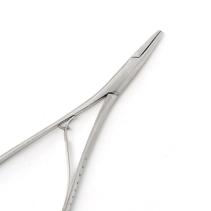 คีมยึดสายรัด Mathieu Ligature Elastic Placing Plier ขนาด 5.5 นิ้ว พร้อมที่จับเข็ม, ตัวแยกสายรัด, ตัวใส่สายรัดยางยืด, ด้ามจับสีทอง - Product Image 3