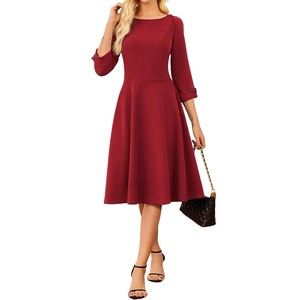 Women's <b>Dress</b> Long <b>Cardigan</b> Solid Color Knitted Full Sleeve Button Closure Casual Sweater <b>For</b> women Supplier from Bangladesh - Product Image 1