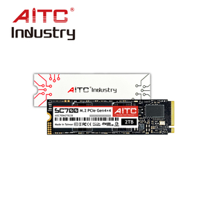 AITC 2TB M.2 PCIe Gen4X4 2280 โซลูชันการจัดเก็บข้อมูลภายในแบบ SSD สำหรับอุตสาหกรรมรุ่นใหม่ สำหรับพีซีอุตสาหกรรมแบบฝังตัว - Product Image 1