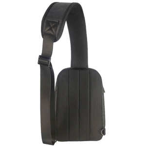 Hot Sale Made in Pakistan Customizable Leather Chest Bag with Solar Panel & Anti-Theft Zipper Closure Lightweight - Product Image 3