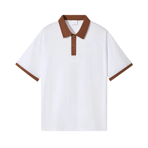 Camiseta Polo de Algodón para Hombre, Verano, Alta Calidad, Nuevo Estilo, Moda, Personalizable, Color en Contraste, Manga Corta, Mejor Diseño - Product Image 3