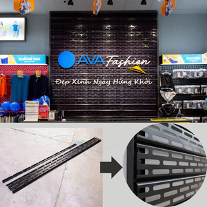 ป้ายเหล็กสั่งทำพร้อมฝาครอบ PVC ป้องกันรังสียูวี สำหรับห้างสรรพสินค้าและร้านค้าปลีก ADONG A108-2 แบบติดผนัง - Product Image 1