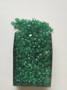 Émeraude verte naturelle Sakota, taille ovale 5x4MM, pierres précieuses de qualité supérieure pour la fabrication de bijoux - Product Image 3