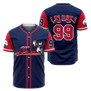 Camiseta de Béisbol Personalizada de Alta Calidad en Oferta, Color Sólido Estampado, Botones, Nombre y Número Cosidos, Unisex, 100% Poliéster - Product Image 1