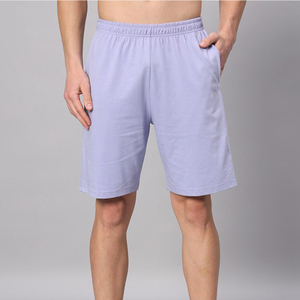 Camisetas de algodón/poliéster para hombre, conjunto de pantalones cortos, conjunto de 2 piezas a juego, transpirable, pantalones cortos de verano, conjunto deportivo para hombre - Product Image 4