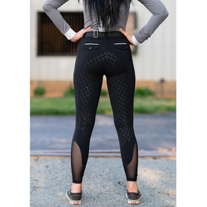 Pantalones de Montar a Caballo de Alta Calidad, Elásticos en 4 Direcciones, Leggings, Ropa Ecuestre, en Tela Técnica con Tacto Suave - Product Image 4