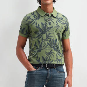 Tela de Sarga de Algodón, la Más Vendida, con el Mejor Diseño para Camisetas de Hombre, Diseño Sólido, Logotipo Personalizado Impreso, Antiarrugas, Manga Corta - Product Image 1