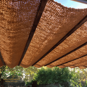 Voile d'ombrage en fibre de coco respirante, séchée au four, anti-moisissure, pour pergola et treillis en bois, vente en gros usine Vietnam - Product Image 5
