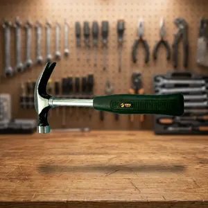 Martillo de garra de acero al carbono de alta calidad, empuñadura de goma suave, eje de acero de acabado fino para uso industrial, precio al por mayor personalizado OEM - Product Image 4