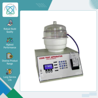 Reputed Supplier Selling Microprocessor Based Easy to Use Plastic & SS Material Leak Test Apparatus for Packing Industry