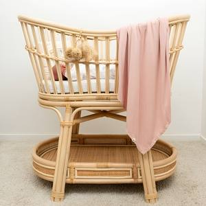 Lit bébé en rotin de luxe, meilleur choix, berceau tressé à la main, lit pour tout-petit, berceau, lit bébé à vendre - Product Image 3