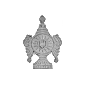 Om Swastik Aluminum <b>Wall</b> <b>Mounted</b> Plaque Cast Iron Sacred Symbols Door Accent Luxury Villa Entryway Guardrail Devotional Medallio - Product Image 1