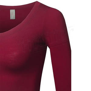 Haut de sport respirant pour femme, tricoté sans couture, couleur unie, manches longues, idéal pour le yoga et le fitness – Nouvelle collection très prisée - Product Image 4