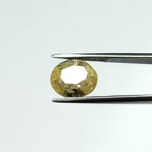 Zafiro amarillo ovalado natural de 4.92 quilates de Sri Lanka, piedras preciosas sueltas para la fabricación de joyas y anillos, tabla Ratti 5.25 YSOIN-140 - Product Image 2
