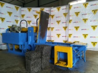 Presse à balles de ferraille triple action TA-08, fabrication indienne, robuste, 8x8 pouces, hydraulique