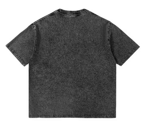 T-shirts de sport pour hommes en gros, manches courtes, polyester et coton, coupe oversize, unis et vierges - Product Image 2