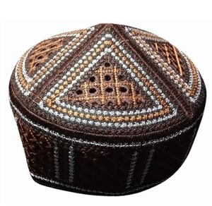 Muslim Breathable Eco-Friendly OEM Service Wholesale Muslims <b>Hats</b> <b>Cap</b> Topi Kufi <b>Hat</b> Solid Color Ramzan Prayer <b>Caps</b> Cashmere <b>Cap</b> - Product Image 1