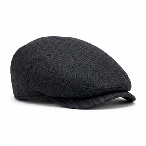 Private Label <b>Flat</b> Cap Custom Vintage Driving <b>Hat</b> Breathable Comfortable Casual Unisex OEM ODM Manufacturing Low MOQ - Product Image 2