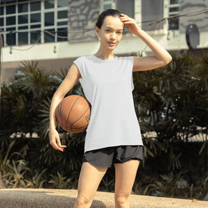 Ultifresh Débardeurs de sport unisexe pour entraînement, style Hip Hop, tricotés, 100% Polyester, respirants, anti-humidité, broderie 3D, ODM - Product Image 5